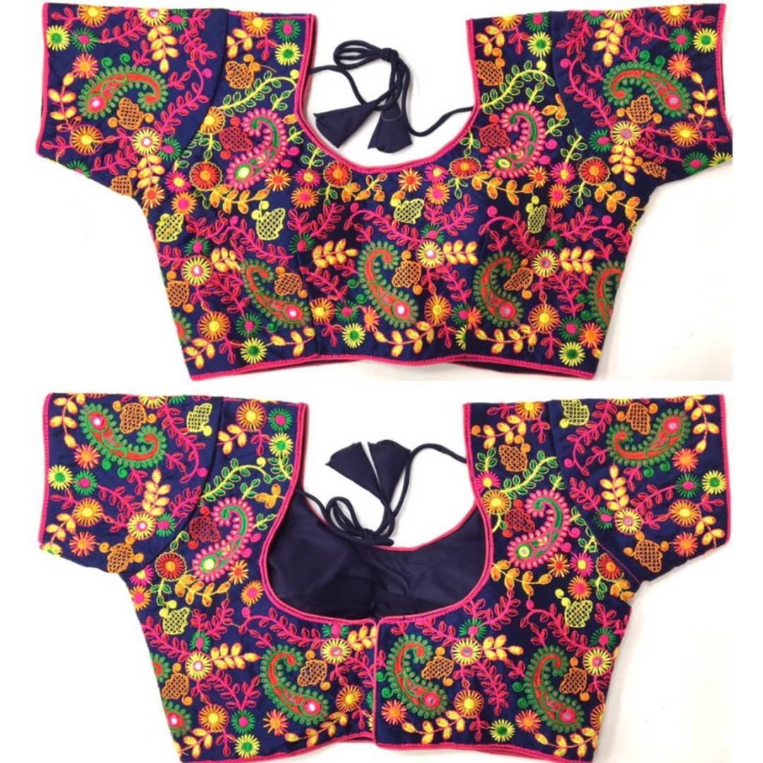 Latest Attractive Silk Stitched Blouse for Women